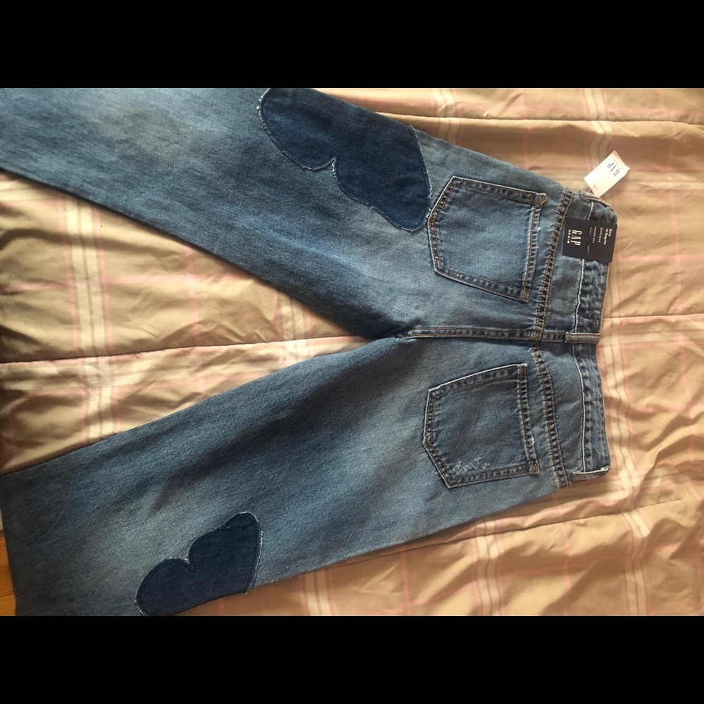 Girls GAP cropped jeans